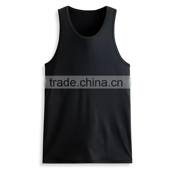 Wholesale Manufacturer Custom Bodybuilding Ribbed Mens Gym Tank Top photo-6