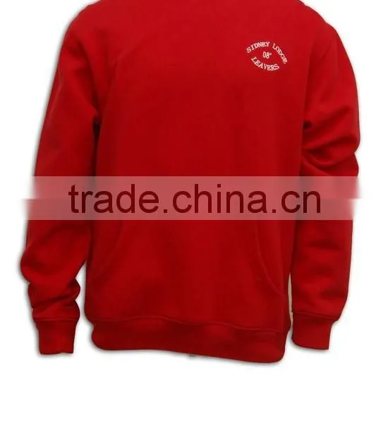 Lastest Product Best Price Full Printing Plain Red Pullover Hoodie photo-6
