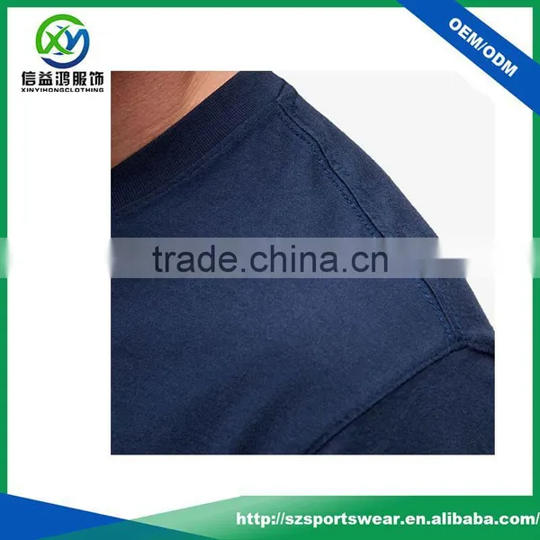 High Quality Custom V Neck 95% Cotton 5% Elastane t Shirt With Your Own Logo Printing Shirts for Men photo-3