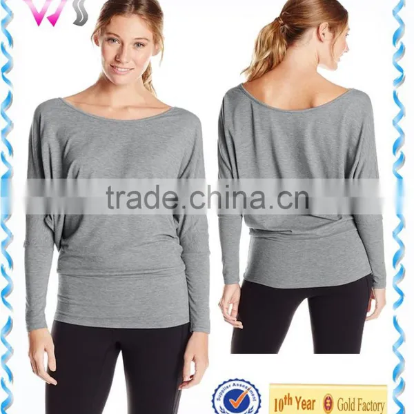 Crew Neck Plain Shirt for Women Latest Design Sweatshirt photo-2