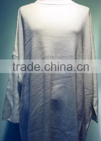 New Fashion Ladies Winter In-Stock Knitted Sweater, Fashion Ladies Bat Pullover Sweater photo-2
