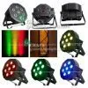 Led Flat Par Can Plastic 7pcs Tricolor and Quadcolor