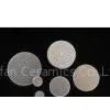 Custom Round Anti-acid / Alkali 2MgO + 2Al2O3 + 5SiO2 Industrial Honeycomb Ceramic Plate