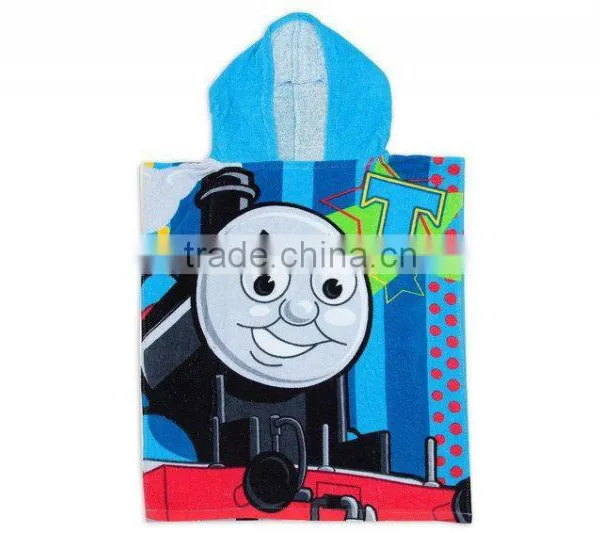 Cotton Printed Kids Hooded Towels