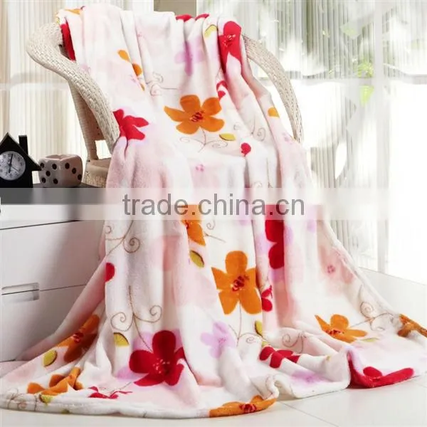 High Quality Printed Acrylic Mink Blanket