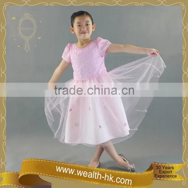 Lovely Summer Girls Flower Princess Party Dresses photo-2