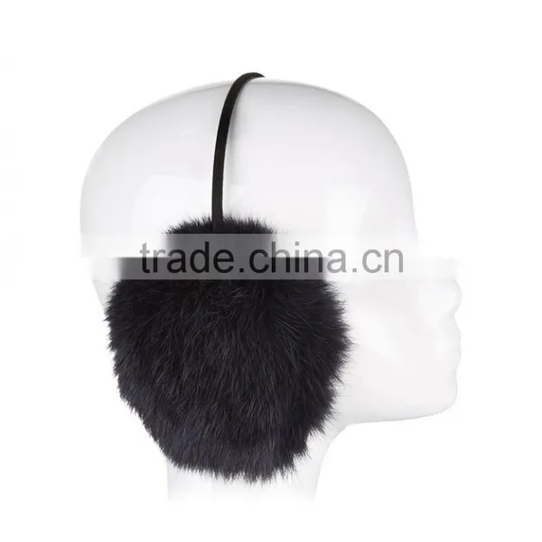YR853 Hot Sale China Wholesale Various Colors Fashion Fur Accessories Ear Muffs photo-2