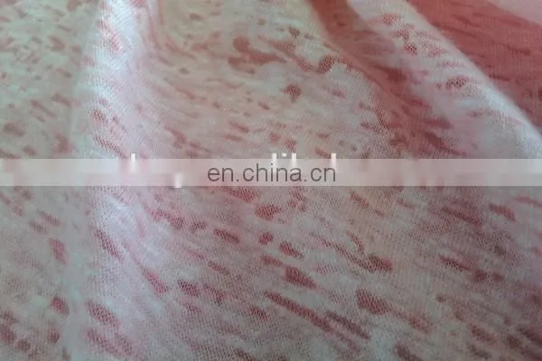 Winfar Textile Hot Sale CVC Polyester Cotton Jersey Knitted Burn Out Fabric photo-4
