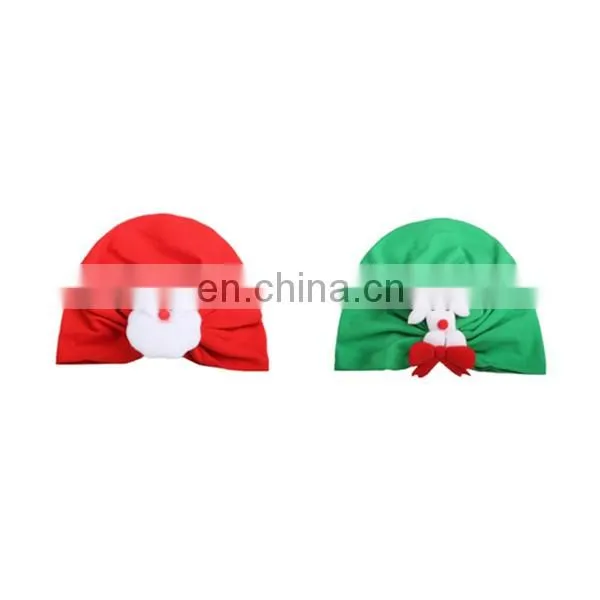 Christmas Baby Hair Ornaments Christmas Carnival Dress Up Child Cartoon Pattern Hat photo-2