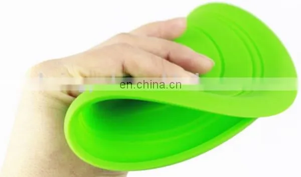2014 Super Soft Colorful Rubber Frisbee Eco-friendly Material Training Dog Toy photo-3