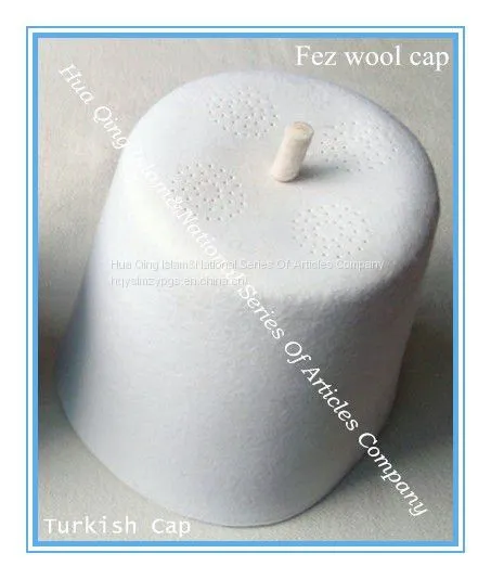 Fez Wool Cap (Turkey Wool Cap) Turkey Punch Tasselled Cap / Turkey Wool Cap / Muslim Wool Cap