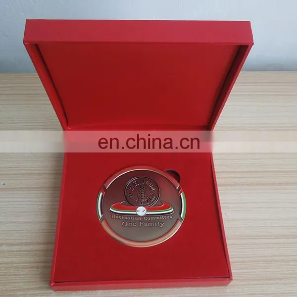 Antique Copper Metal Souvenir Gifts Sports Medal Coin for Tournament 2016 photo-5