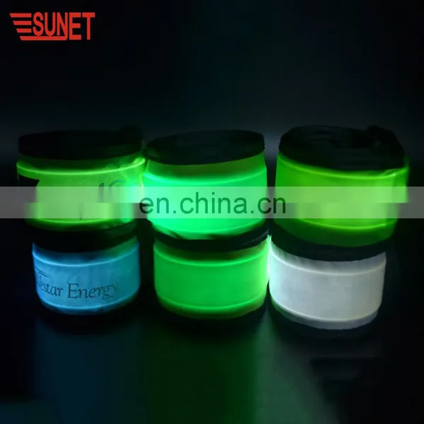 Out Door Favor Pvc Glow In The Dark Advertise Slap Band photo-4