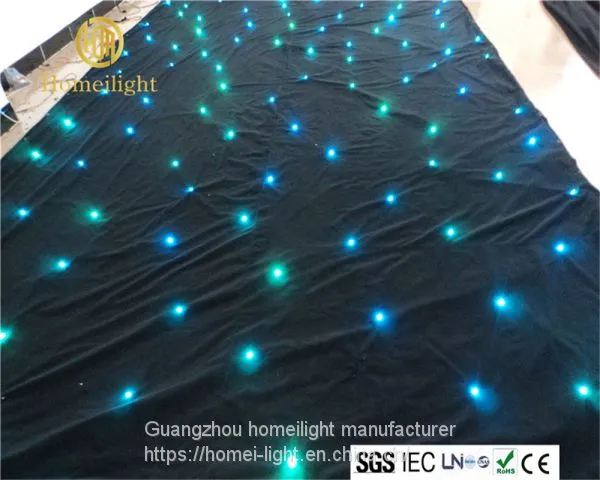 RGB Skylighting Star Curtain for Wedding Backdrop Led Star Curtain photo-3