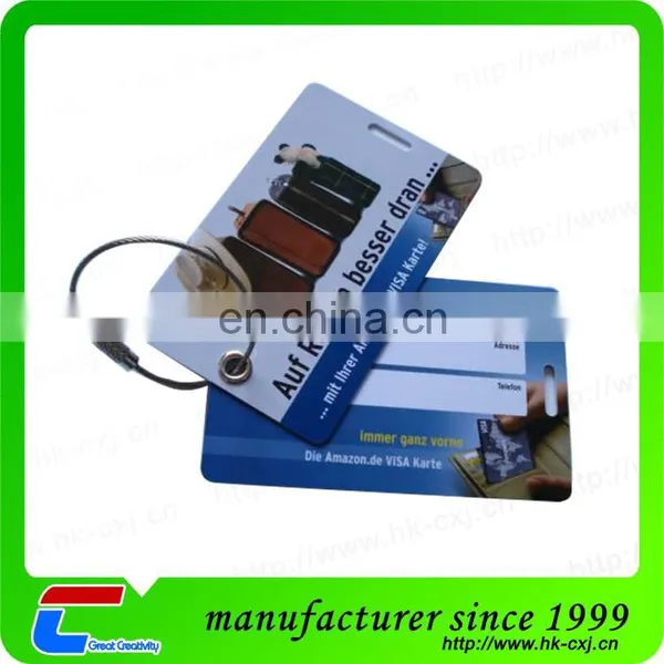 Wholesale Waterproof Cruise Ship Plastic Luggage Tags photo-4