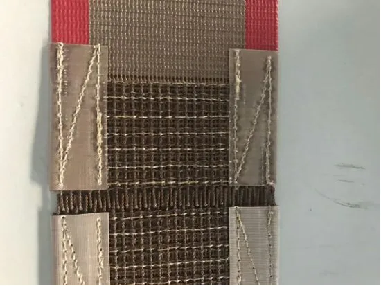 PTFE Coated Fiberglass Open Mesh Conveyor Belt photo-2