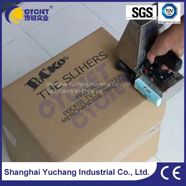 CYCJET ALT382 Hand Held Ink Jet Application Printer/Large Character Inkjet Printer/Semi-Automatic Labeling Machine photo-2