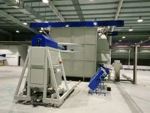 Low Consumption Moving Oven Rotomolding Machine in China photo-4