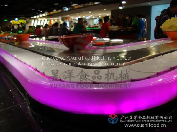 Conveyor Belt Sushi System Food Delivery System Sushi Belt - Factory: Michaeldeng@gdyuyang.com photo-4