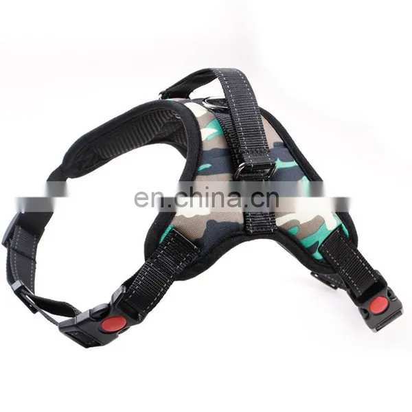 Hot Selling Dog Harness Adjustable Pet Vest Harnesses With Handle Safety Dog Chest Strap photo-3