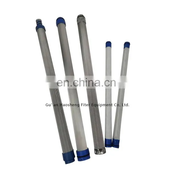 Factory Wholesale Candle Filter for Machinery Vessel Stainless Steel Woven Net Industrial Filter Polyester Mesh Filter 128819 photo-3