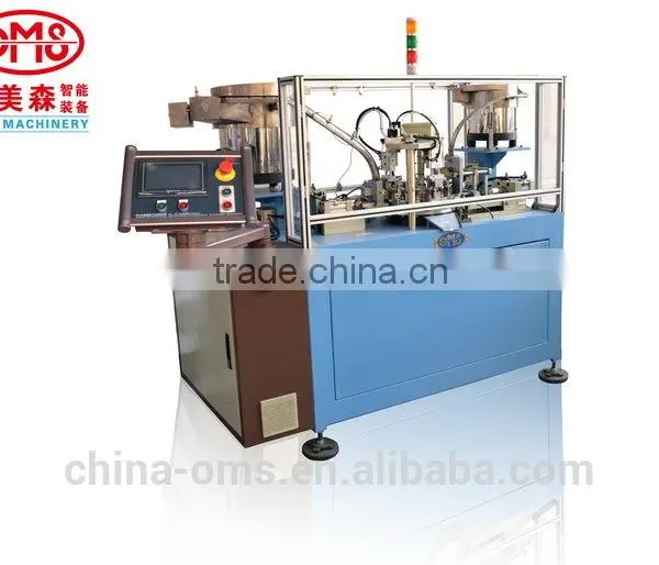 Full-automatic ring inserting loading machine