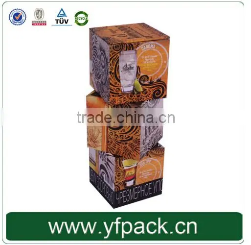 Cheap Tube Wine Kraft Paper Packaging Box photo-2