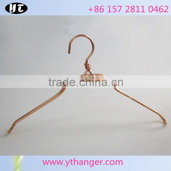Heavy Duty Red Copper Metal Hanger and Pants Hanger photo-3