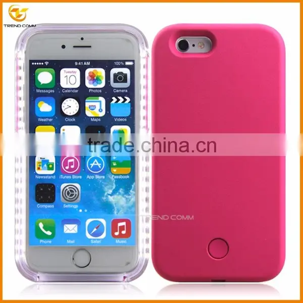 China Supplier LED Hard Back Cover Case for Iphone 6 photo-4