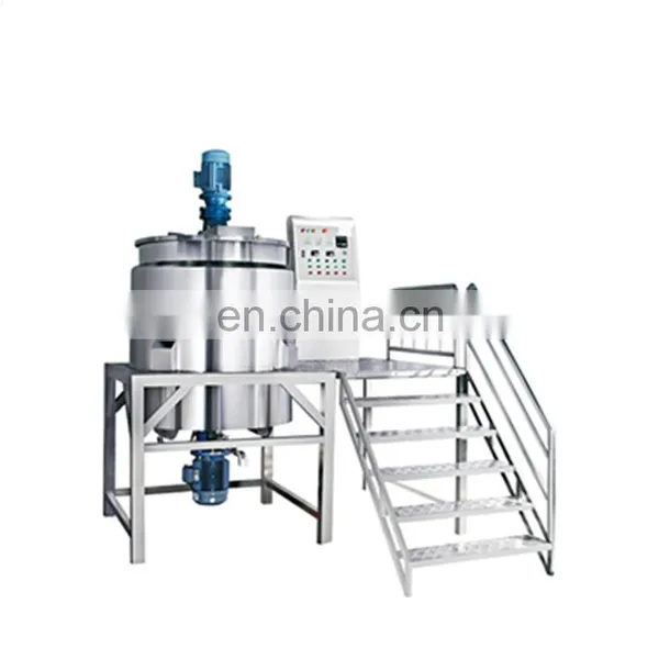 100L Hydraulic Lift Cosmetic Body Cream Lotion Shampoo Vacuum Mixer Emulsifier Ointment Mixer photo-5