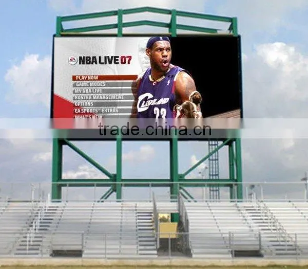 P16 Outdoor Full Color Led Video Display for Sport