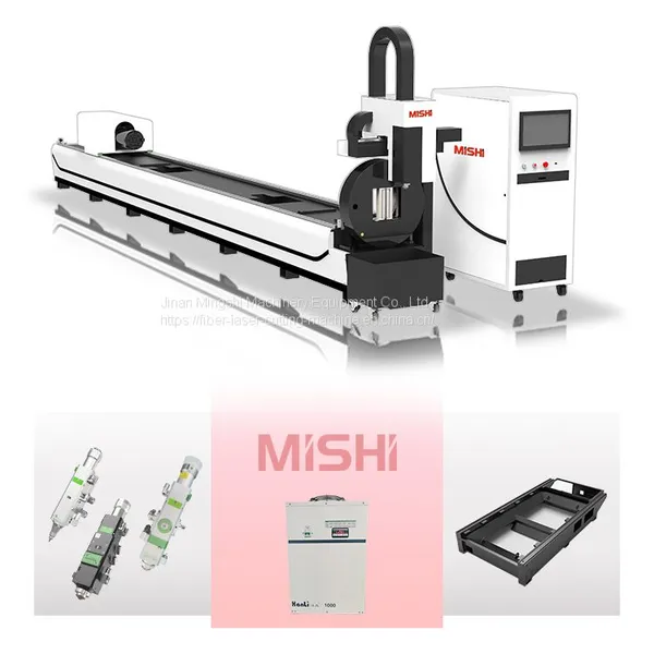 Manufacture Sells CO2 Fiber 1000W Automatic Loading Laser Cutting Machine for Pipe and Tube