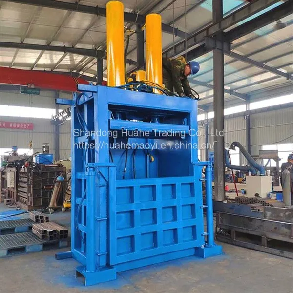 Semi Automatic Vertical Carton and Paperboard Packer Clothing Quilt Woven Bag Cotton Medicinal Materials Book Baling Machine