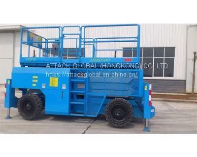 Diesel Engine Self Propelled Scissor Lift photo-4