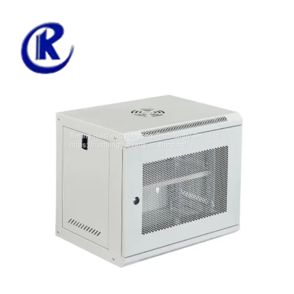 White Network Cabinet Server Rack Small Cabinet Home Network Equipment Cabinet Wall-mounted Wall Cabinet