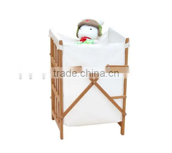 Large Bamboo Laundry Hamper
