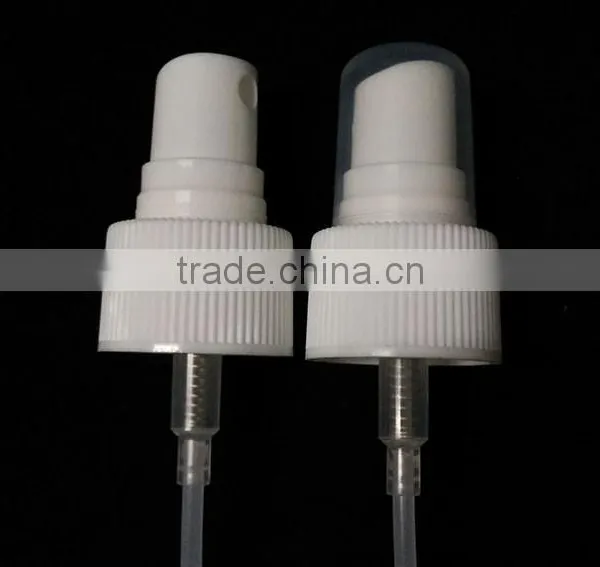 24MM Plastic Mist Sprayer for PET Bottle With Clear Cover photo-3