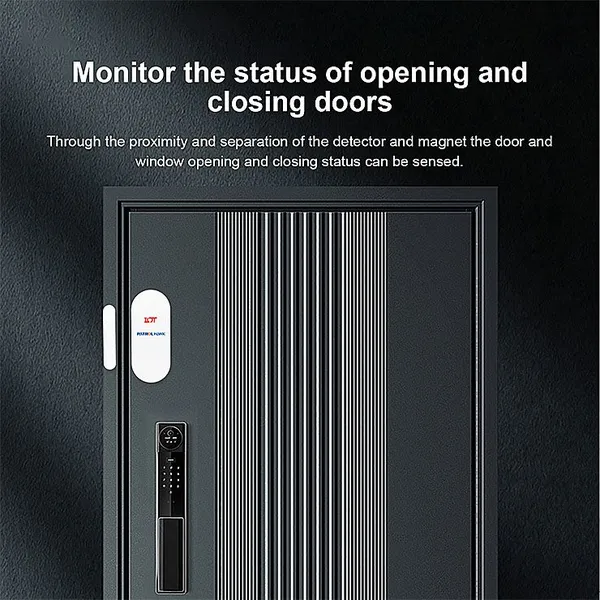 Anti-theft Wireless Door/Windows Sensor Wireless Door Contact Home Security Alarm photo-3