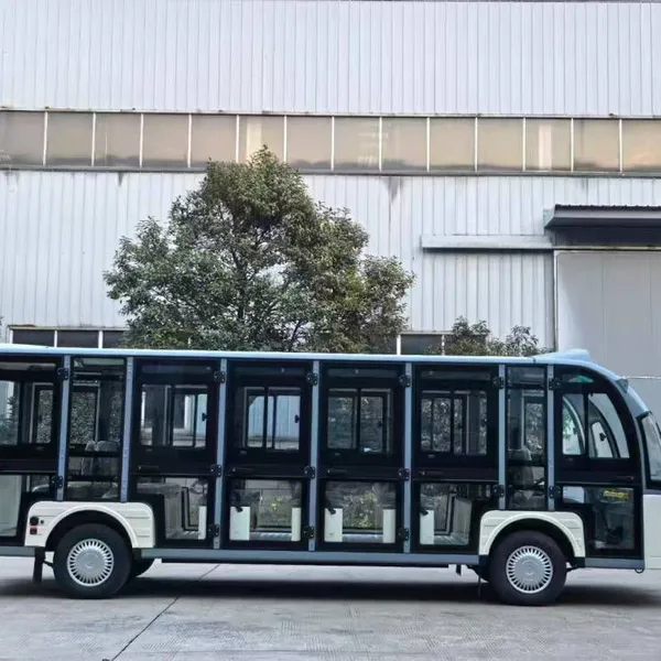Dear Customer: we Carefully Recommend a 23-seater Enclosed Sightseeing Electric Vehicle With Air Conditioning and Full Glass Doors for Scenic Spots. photo-3