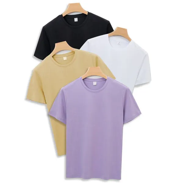 Guangzhifeng 3805# Yasha Cotton, 190g Cotton-polyester High-thread-count Double-sided T-shirt Fabric With Soft, Delicate and Smooth Handfeel, Suitable for Trendy and Fashionable Brands photo-3