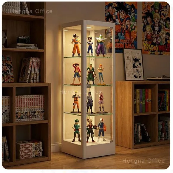 Custom Size Metal Display Cabinet | With Tempered Glass | for Commercial Use | Eco-Friendly & Durable