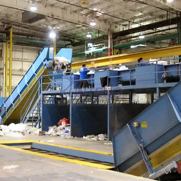 Good Quality 200t/d Manual Garbage Sorting Table City Garbage Sorting Machine EPC photo-4