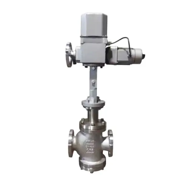 Electric Double Seat Regulating Valve photo-2