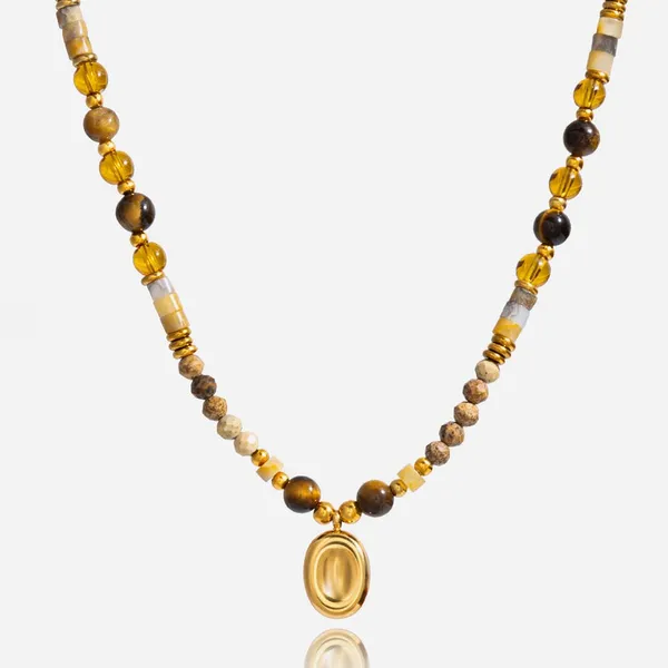 HonHo 316L Stainless Steel Necklace With 18K Gold PVD Coating - 2-Year Color Retention photo-3