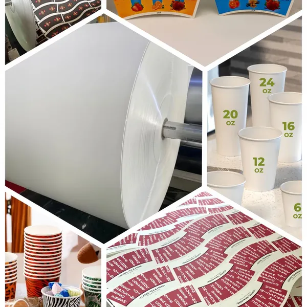 PE Coated Paper Cup Fan