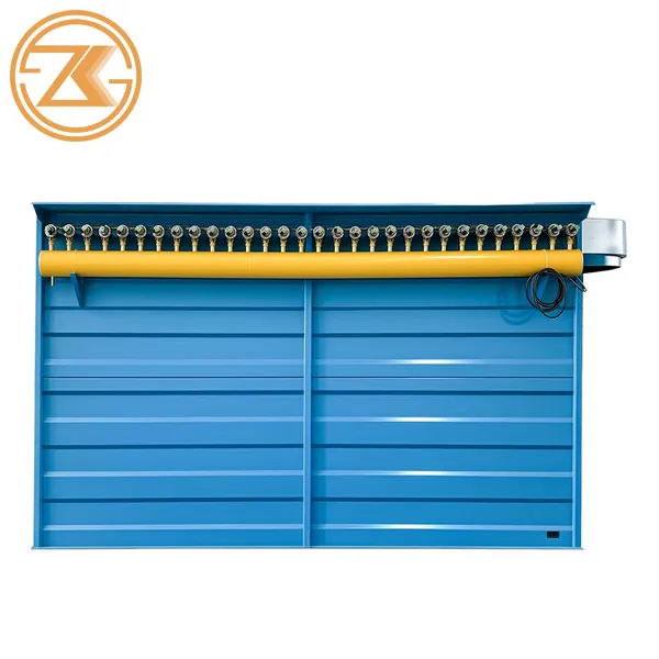 Factory 120 Bags Pulse Jet Dust Collector Industrial Bag Filter Dust Removal Equipment For Cement Mining Plant photo-4