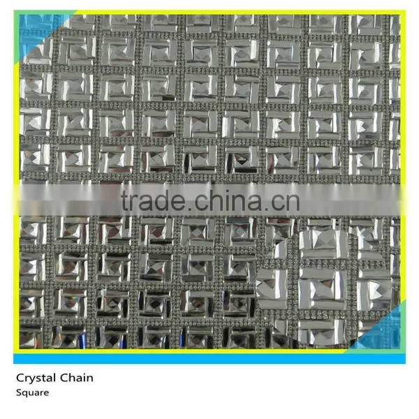 24*40 cm Black Crystal Material Rhinestone Glue Sheet 5*15 mm Rectangle Shape photo-6