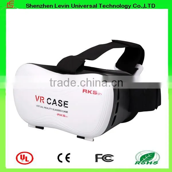 Factory Fashion New Products Cool Phone 4.0-6.3inch Virtual Reality 3D Cheap Glasses VR Phone Case photo-4