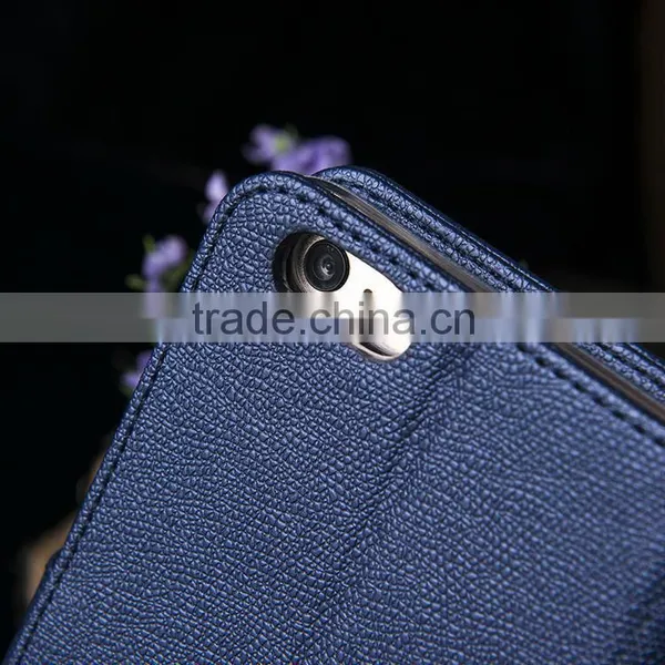 Case For Samsung Galaxy S6, China Supplier Wallet Design Cover PU Leather Mobile Phone Case For Iphone 6, 6 Plus photo-5