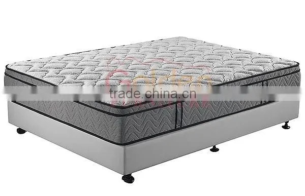 9Yr Gold Wholesale Popular New Design Bonnel Spring Mattress Price for Bedroom 6807-2A# photo-2